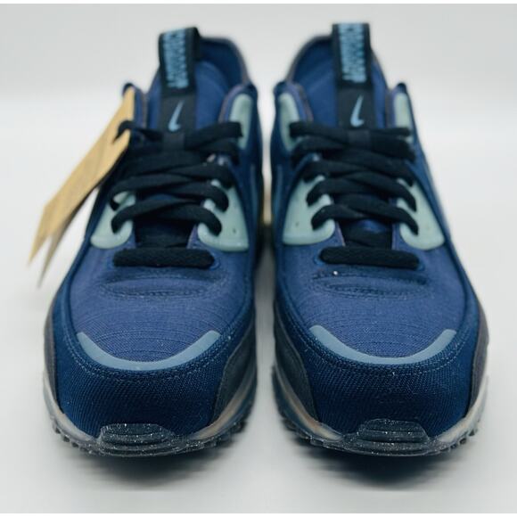 NEW Nike Air Max Terrascape 90 Midnight Navy Noise Aqua DV7413-400 Men's Sz 7.5 - Picture 2 of 7
